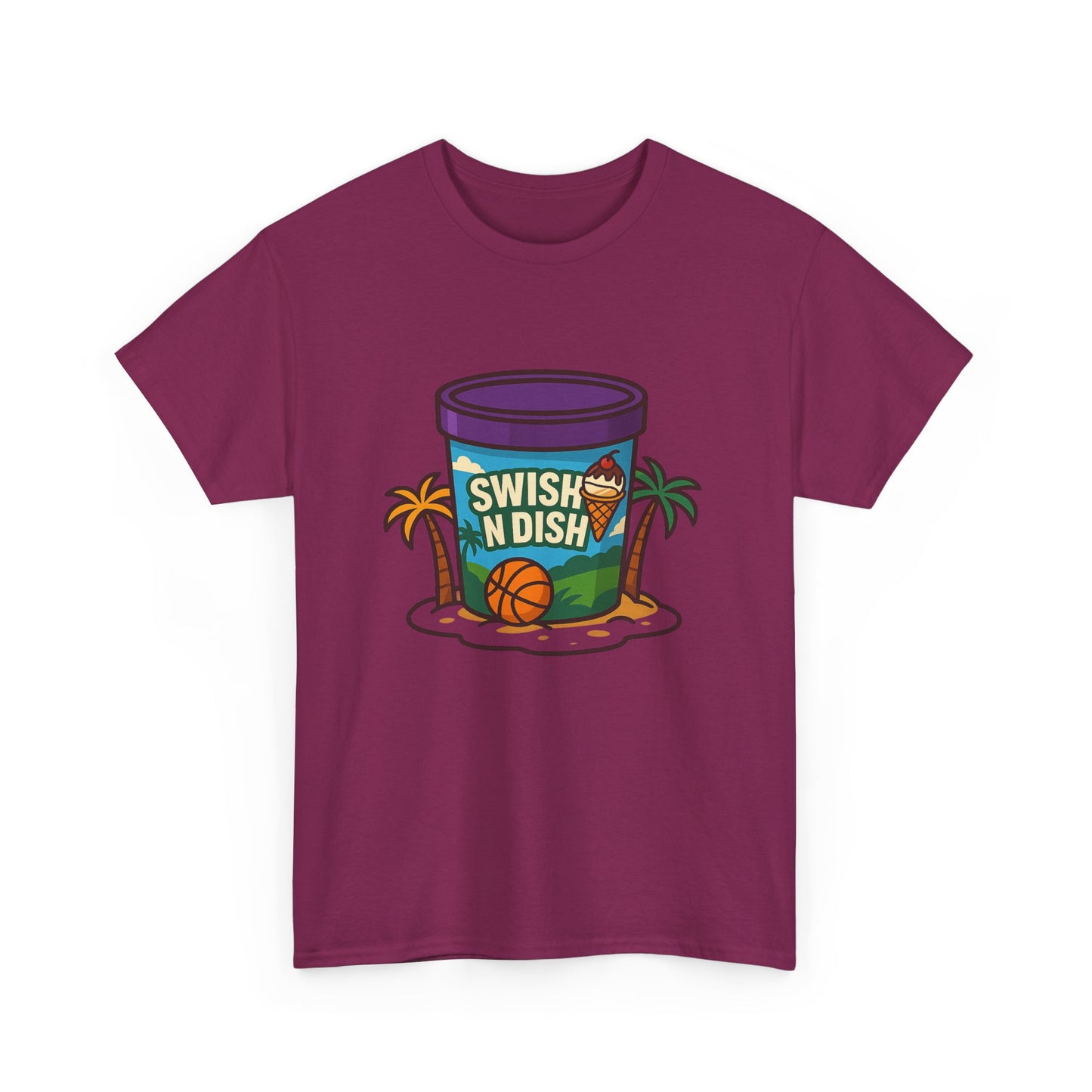 Swish N Dish OG Pint Unisex Heavy Cotton Tee
