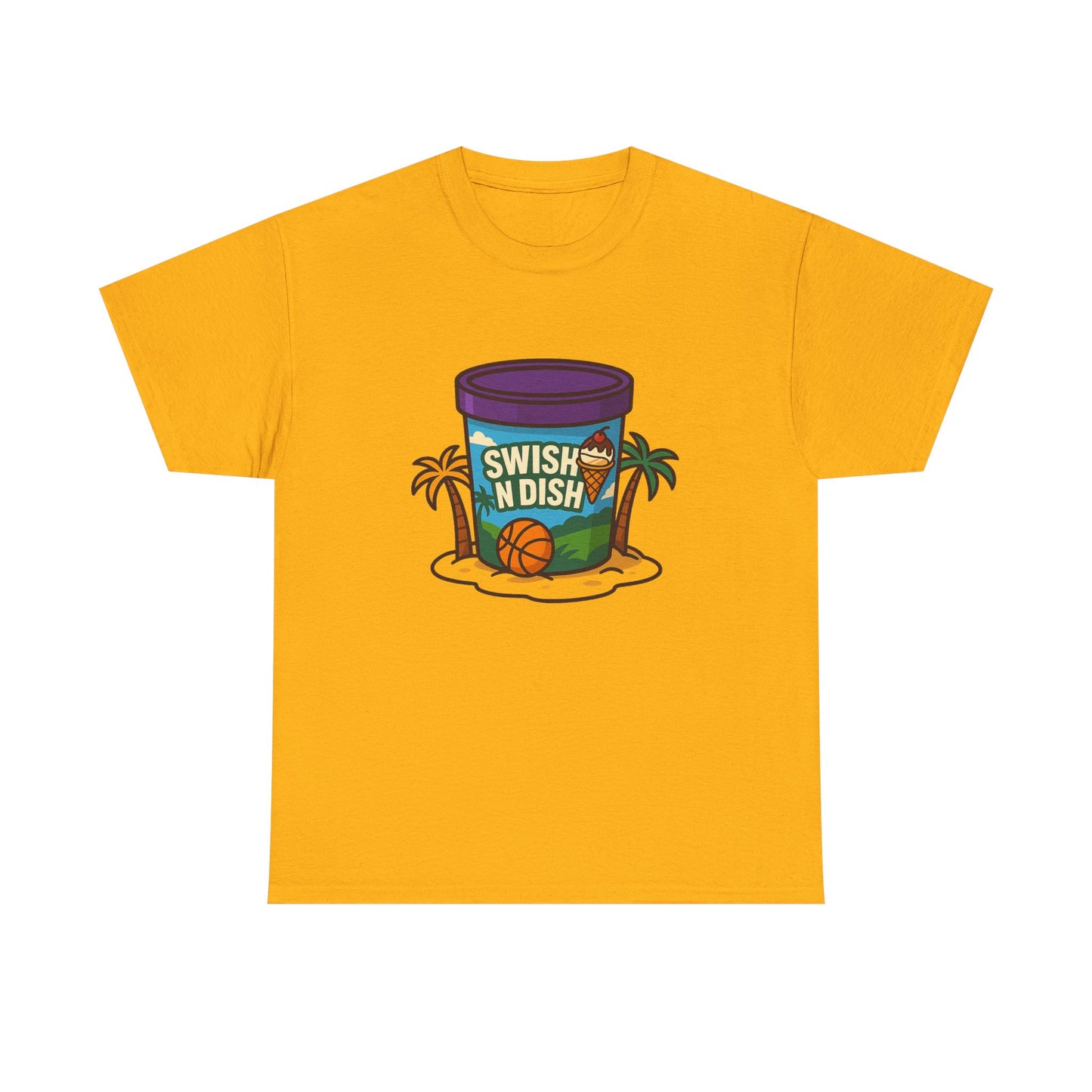 Swish N Dish OG Pint Unisex Heavy Cotton Tee