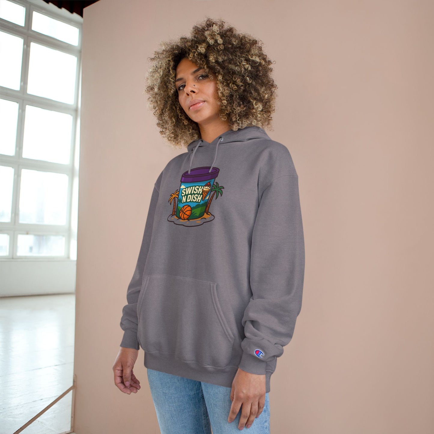 Swish N Dish Champion Hoodie