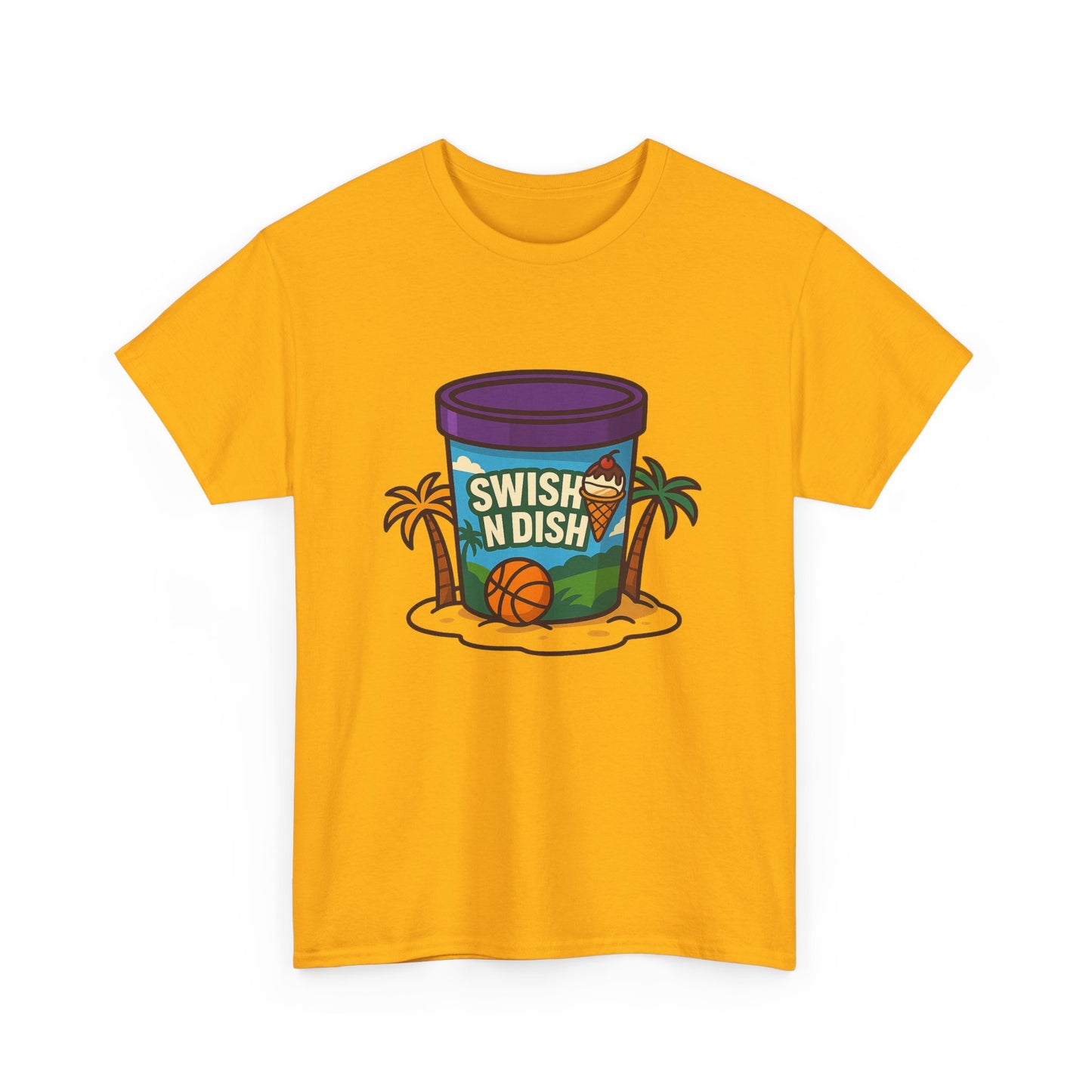 Swish N Dish OG Pint Unisex Heavy Cotton Tee